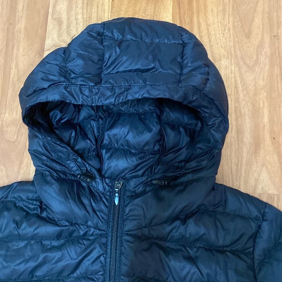 ❤️ Uniqlo Long Puffer Ultra Light Down Black Jacket Size Extra Small XS - Picture 4 of 13